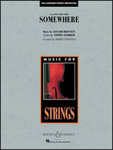 Somewhere Orchestra sheet music cover